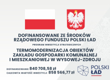 Termomodernizacja obiektów Zakładu Gospodarki Komunalnej i Mieszkaniowej w Wysowej-Zdroju